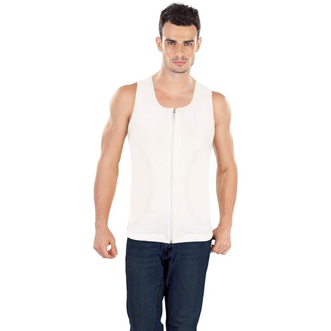 dermawear Men Zenrik-G Gynaecomastia Shapewear Vest for Chest and Abdomen